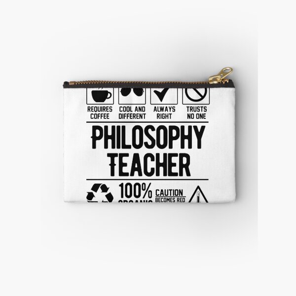 Item preview, Philosophy Teacher designed and sold by Graficof.