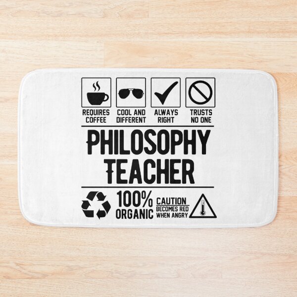 Item preview, Philosophy Teacher designed and sold by Graficof.