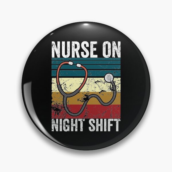 Item preview, Vintage nurse on night shift designed and sold by noahs-shop.