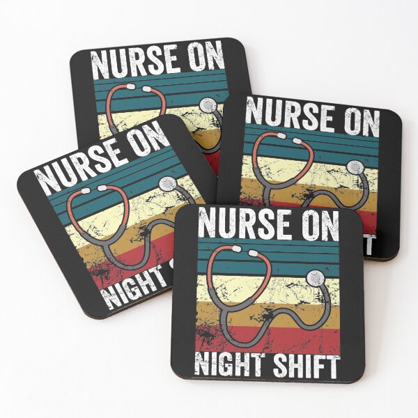 Item preview, Vintage nurse on night shift designed and sold by noahs-shop.