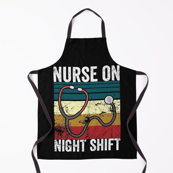 Item preview, Vintage nurse on night shift designed and sold by noahs-shop.