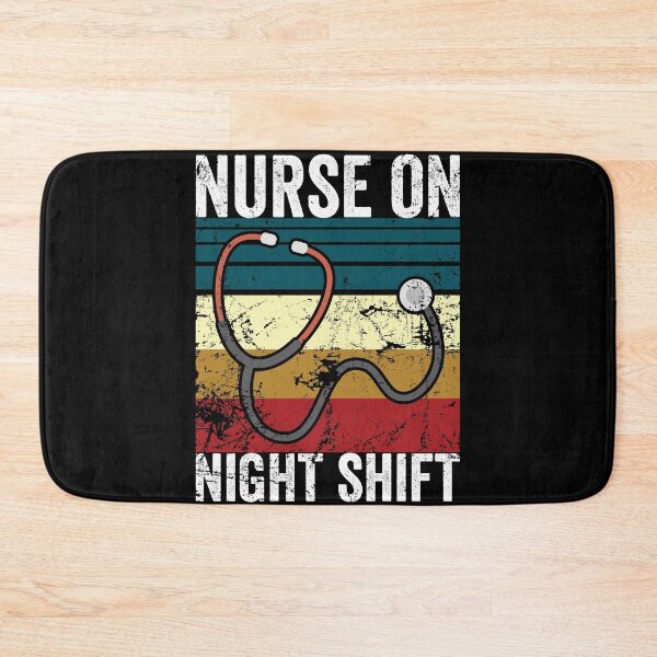 Item preview, Vintage nurse on night shift designed and sold by noahs-shop.