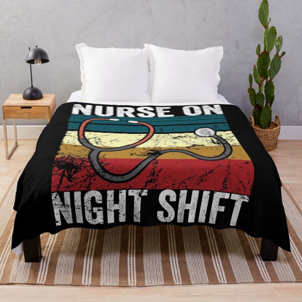 Item preview, Vintage nurse on night shift designed and sold by noahs-shop.