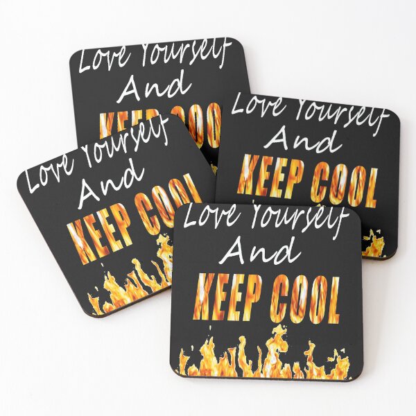 Item preview, Love Yourself And Keep Cool designed and sold by Jawadelqaoul.