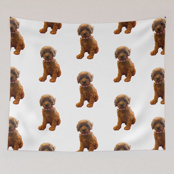 Item preview, Cute Mini Goldendoodle Puppy designed and sold by laurenemoe.