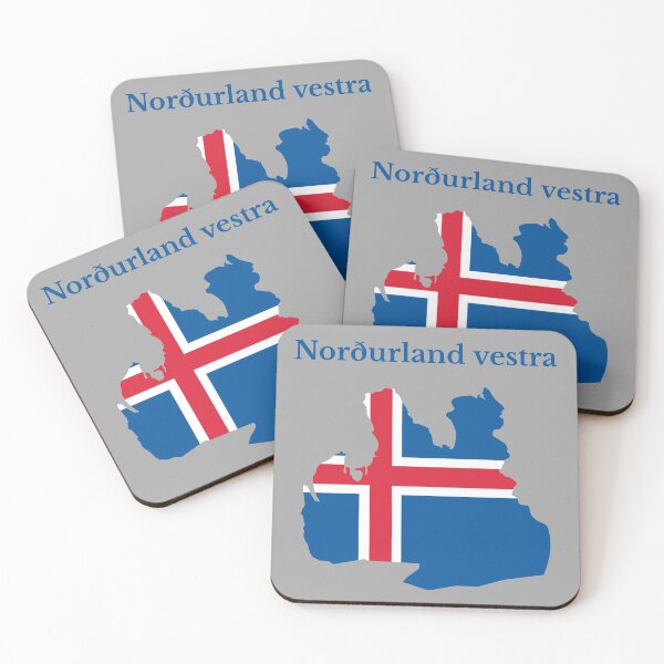 Item preview, Iceland Northwestern Region Map. designed and sold by marosharaf.