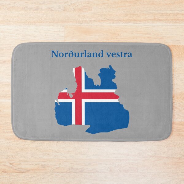 Item preview, Iceland Northwestern Region Map. designed and sold by marosharaf.