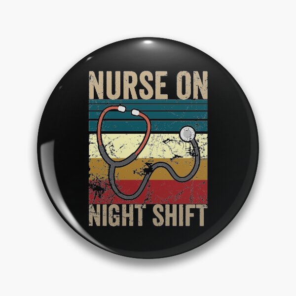 Item preview, Vintage nurse on night shift designed and sold by noahs-shop.