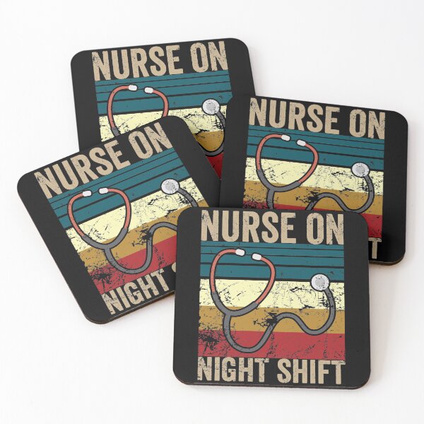 Item preview, Vintage nurse on night shift designed and sold by noahs-shop.