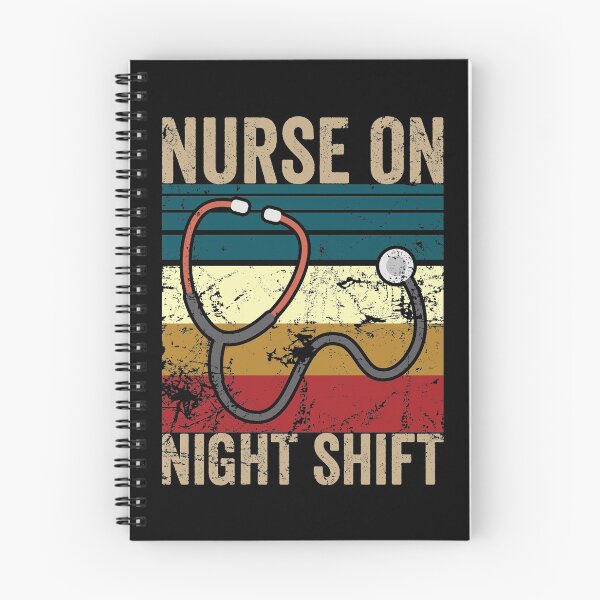 Item preview, Vintage nurse on night shift designed and sold by noahs-shop.