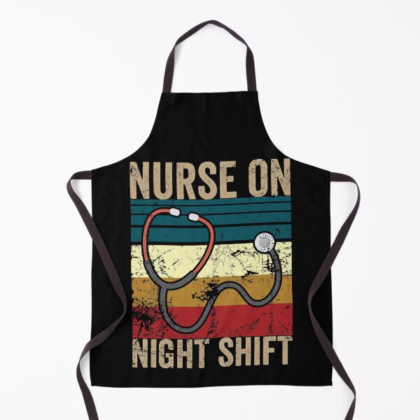 Item preview, Vintage nurse on night shift designed and sold by noahs-shop.