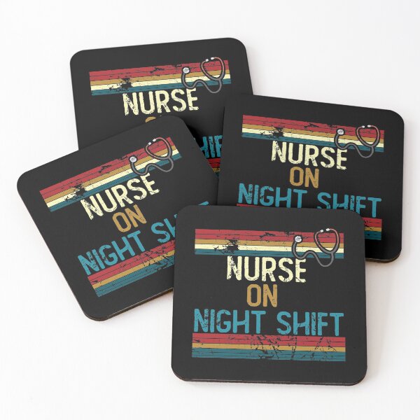 Item preview, Vintage nurse on night shift designed and sold by noahs-shop.