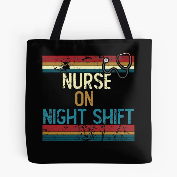 Item preview, Vintage nurse on night shift designed and sold by noahs-shop.