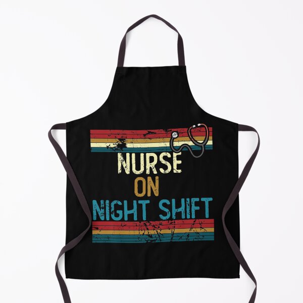 Item preview, Vintage nurse on night shift designed and sold by noahs-shop.