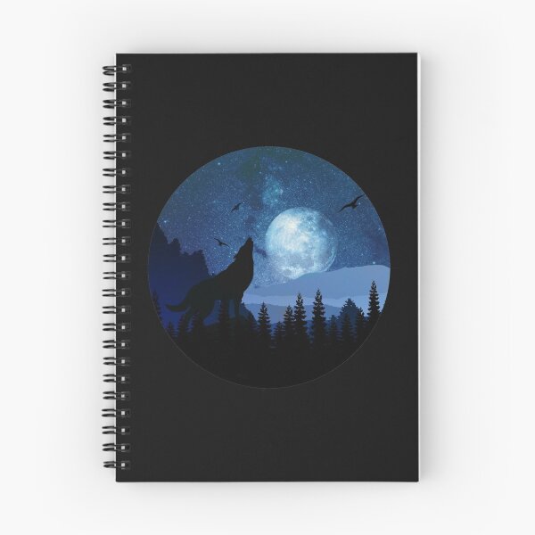Item preview, Howling Wolf designed and sold by Cosmic Store.
