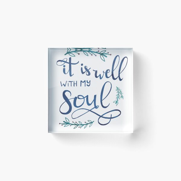 Item preview, It is well with my soul designed and sold by deannakya.