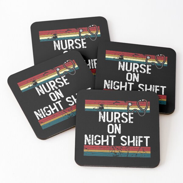 Item preview, Vintage nurse on night shift designed and sold by noahs-shop.