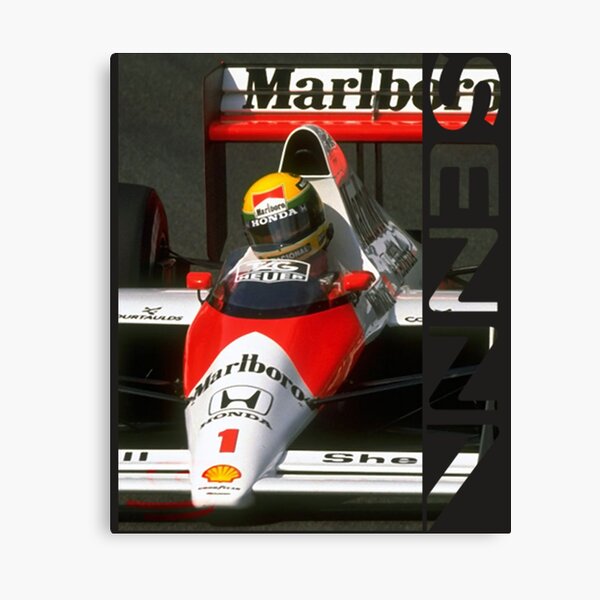 AYRTON SENNA FORMULA 1 1989 Japanese GPCanvas Print Wall Art Photo5 Sizes