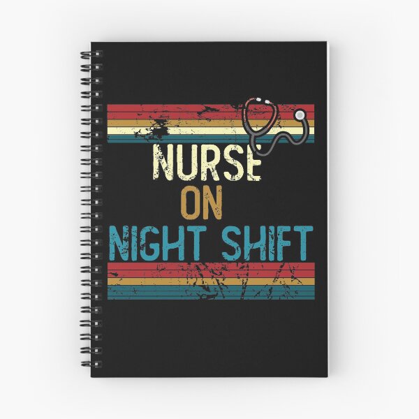 Item preview, Vintage nurse on night shift designed and sold by noahs-shop.