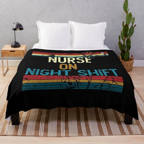 Item preview, Vintage nurse on night shift designed and sold by noahs-shop.