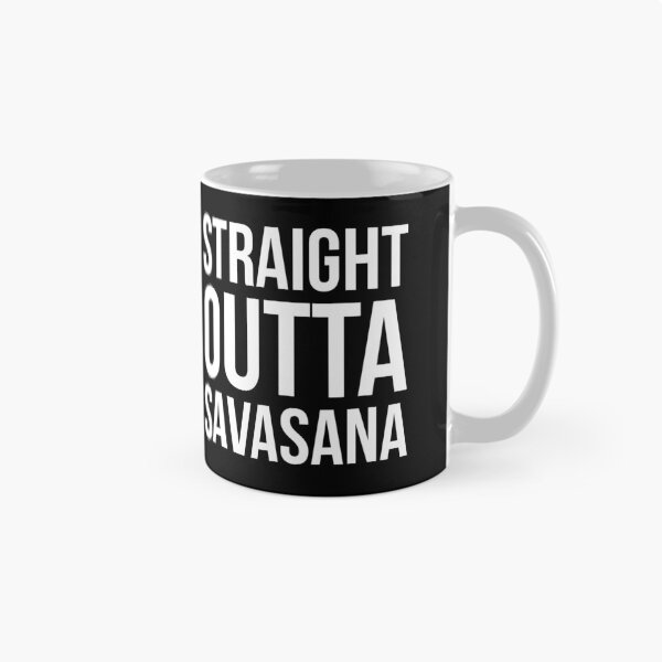 Item preview, Straight Outta Savasana designed and sold by evokearo.