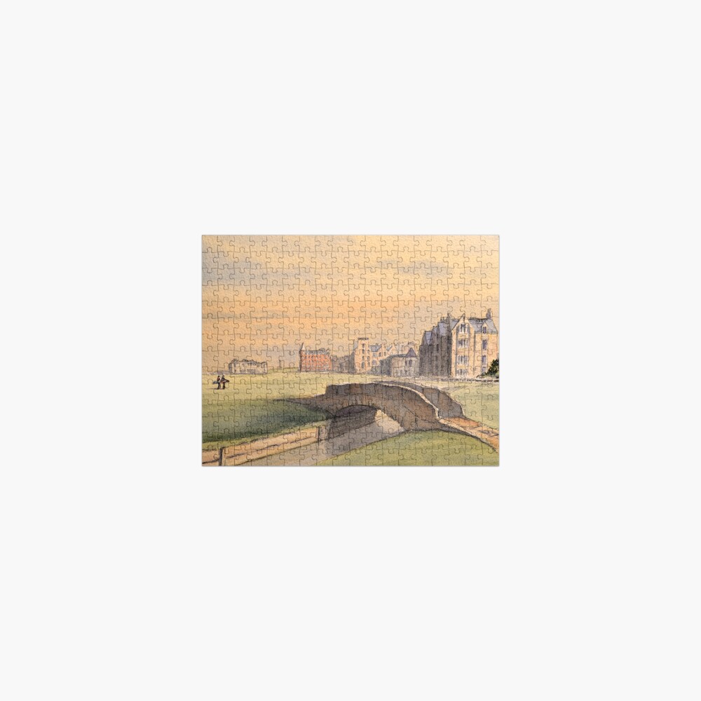 The greatest golf course in Scotland. Jigsaw Puzzle