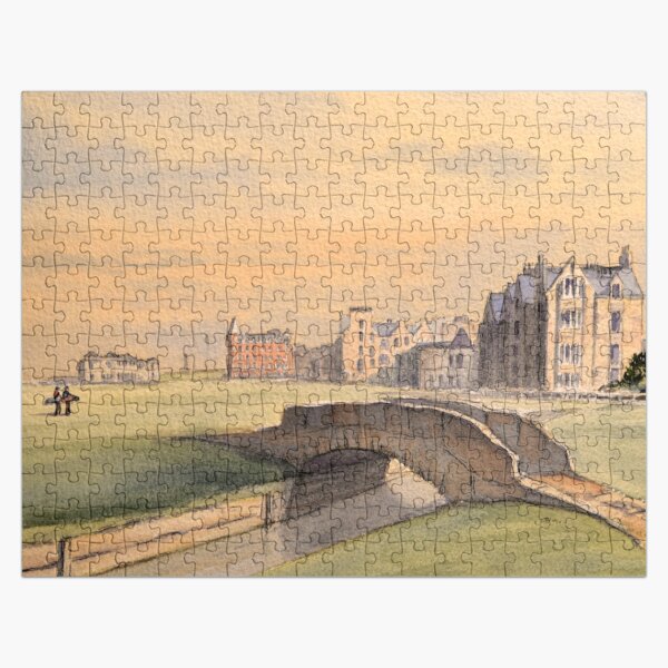 The greatest golf course in Scotland. Jigsaw Puzzle
