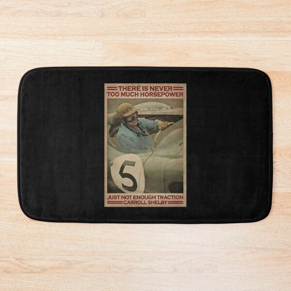 Item preview, Carroll Shelby - There Is Never To Much Horsepower Just Not Enough Traction designed and sold by hippololocc.