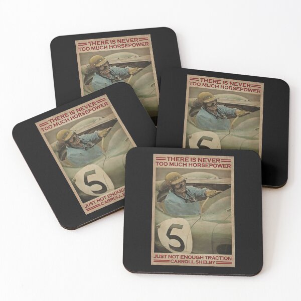 Item preview, Carroll Shelby - There Is Never To Much Horsepower Just Not Enough Traction designed and sold by hippololocc.