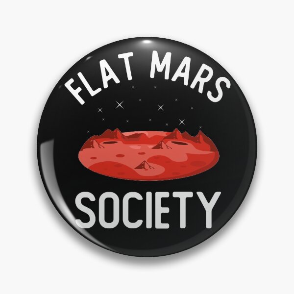 Item preview, Flat Mars Society Funny Parody For Flat Earth Society Sarcastic Humor Gift designed and sold by alenaz.