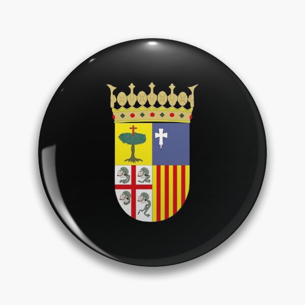 Item preview, aragon flag coat of arms designed and sold by mikoala50.