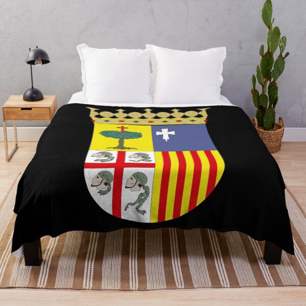 Item preview, aragon flag coat of arms designed and sold by mikoala50.