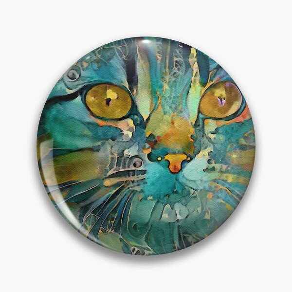 Item preview, Tal, cat, gato, chat, kitten, lea roche paintings designed and sold by L. ROCHE.