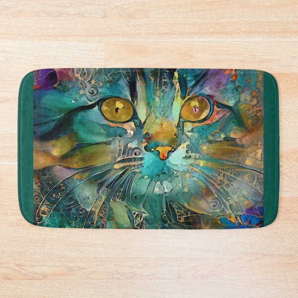 Item preview, Tal, cat, gato, chat, kitten, lea roche paintings designed and sold by L. ROCHE.