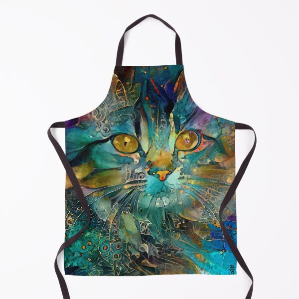 Item preview, Tal, cat, gato, chat, kitten, lea roche paintings designed and sold by L. ROCHE.