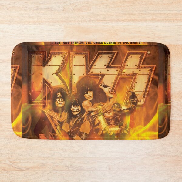 Item preview, Kiss the band|fanart|Kiss destroyer|Burning kiss design statue designed and sold by Rajpramanik.