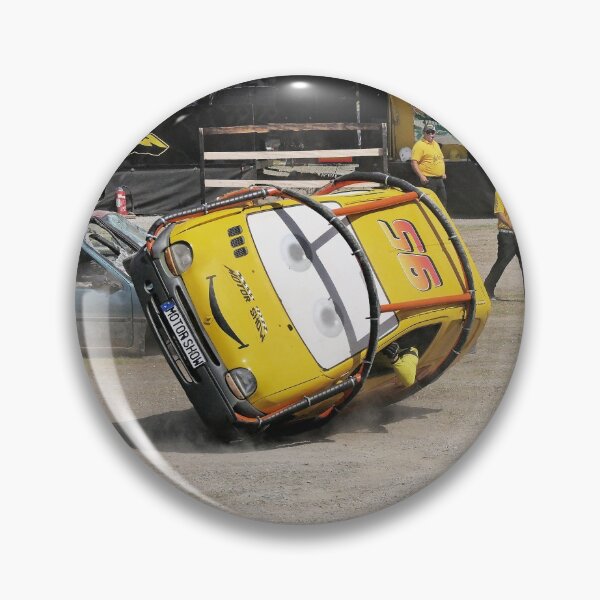 Item preview, r2622/ 20 Show freestyle Cascadeurs  Finition 2021 / " Voiture Tonneau souriante ! " (c)(t)  by Olavia-Olao  Okaio Créations   designed and sold by o.okaïo.