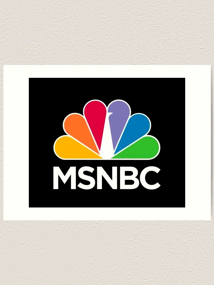 "MSNBC Logo" Art Print For Sale By Joshgranovsky | Redbubble