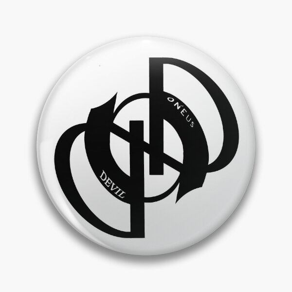 Item preview,  ONEUS DEVIL LOGO - black version with lettering designed and sold by orioriori89.