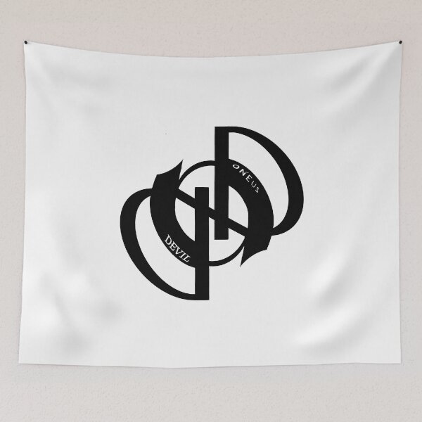 Item preview,  ONEUS DEVIL LOGO - black version with lettering designed and sold by orioriori89.