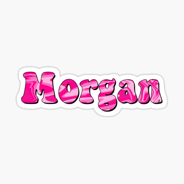 MORGAN Sticker vinyle laminé 