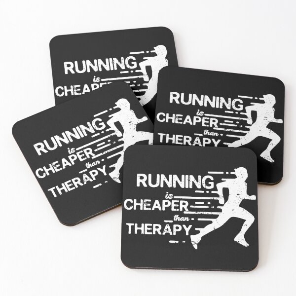 Item preview, Running Is Cheaper Than Therapy designed and sold by Ashi17.