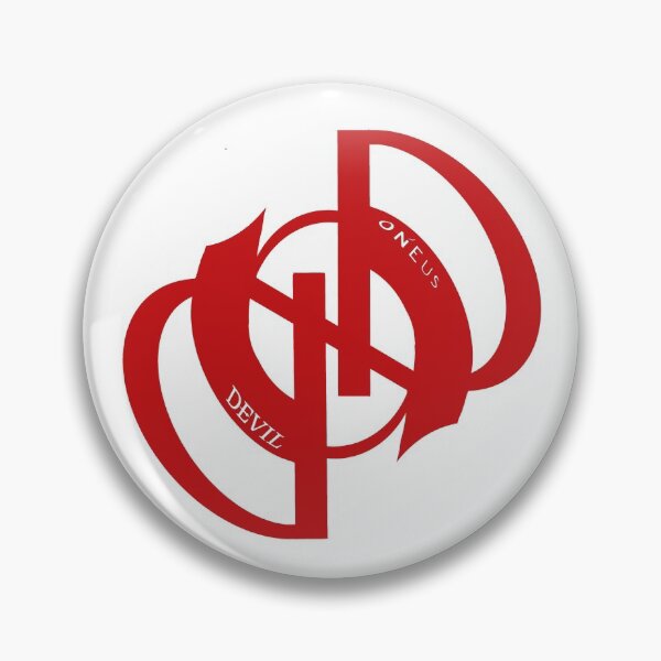 Item preview, ONEUS DEVIL LOGO - red version with lettering designed and sold by orioriori89.