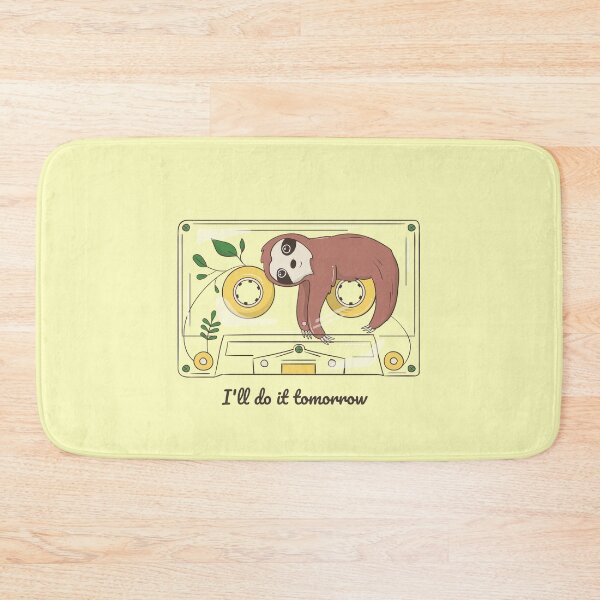 Item preview, A Sloth In A Cassette Tape designed and sold by Sai Wanna.