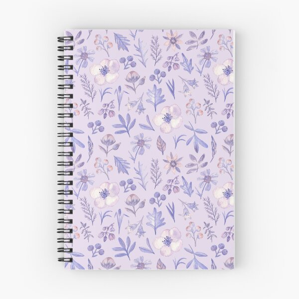 Item preview, Violet floral pattern designed and sold by Flowersforbear.