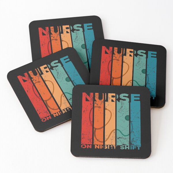 Item preview, Vintage nurse on night shift designed and sold by noahs-shop.