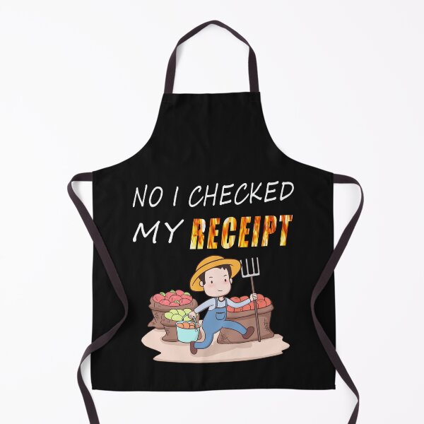 Item preview, No I Checked My Receipt designed and sold by Jawadelqaoul.
