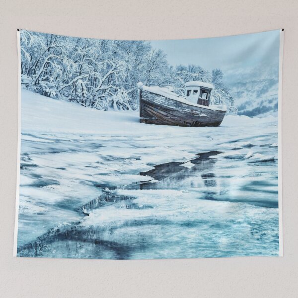 Item preview, Frozen boat  designed and sold by ForeverNature.