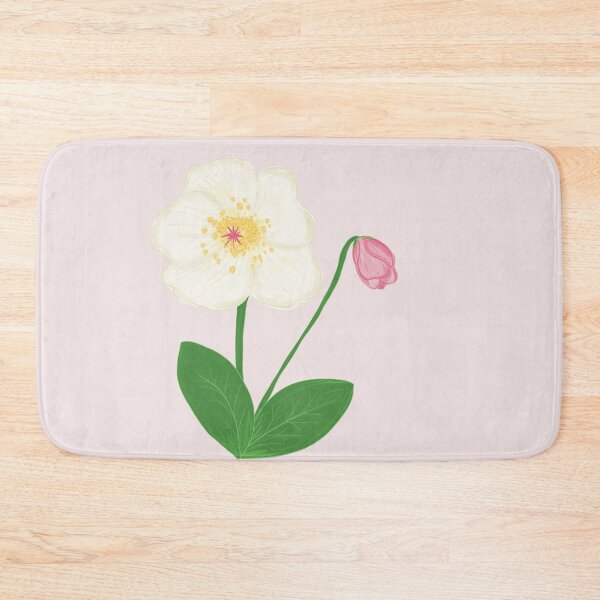 Item preview, Snow rose / Christmas rose designed and sold by Luaillustration.