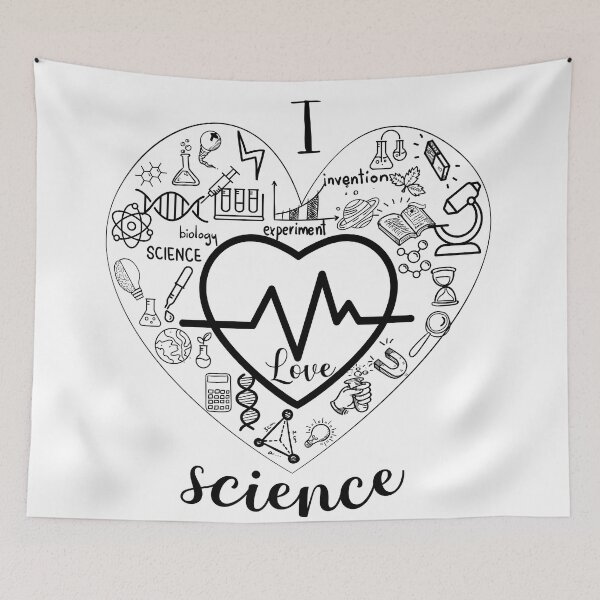 Item preview, Funny Science Heart,Gift For Teacher designed and sold by Raminovitch.